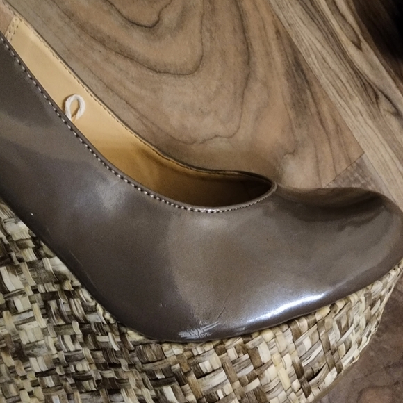 Toupe/Grey platform wedge s7 - Picture 2 of 5